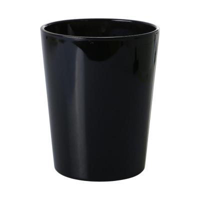 Teelichtglas schwarz