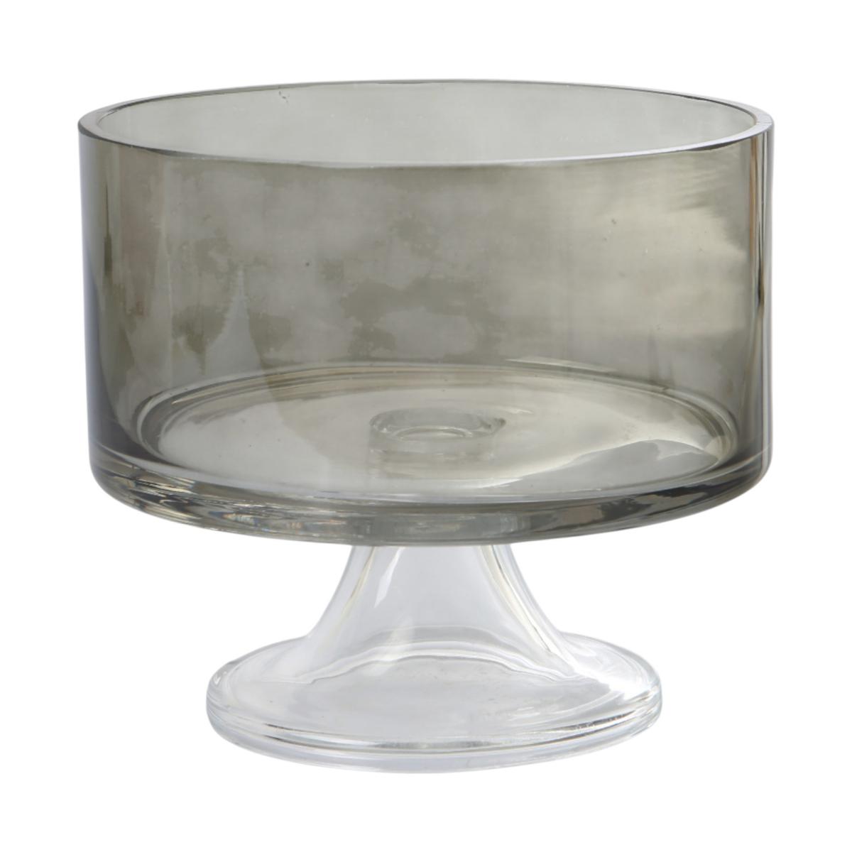 Schale auf Fuß grün