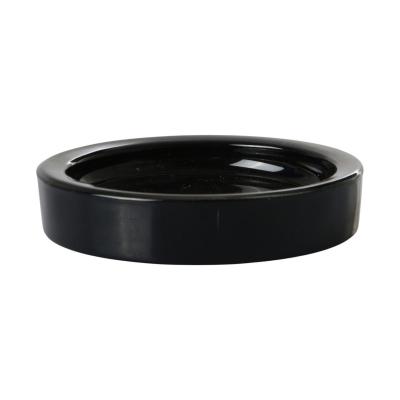 Kerzenteller schwarz