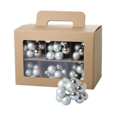 Spiegelbeeren Glas silber