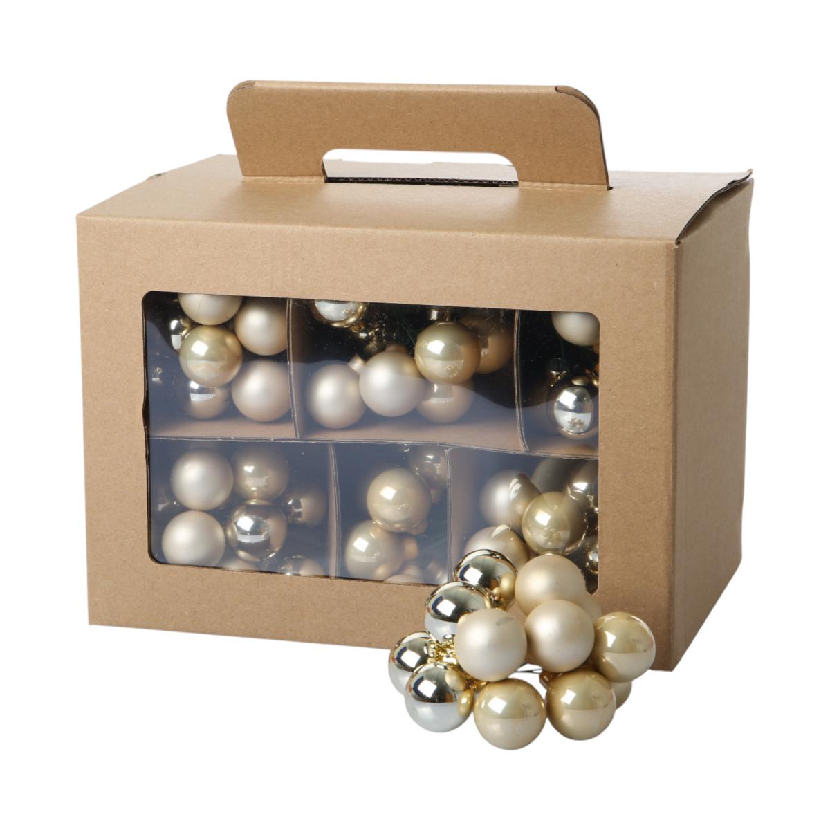 Spiegelbeeren Glas champagner