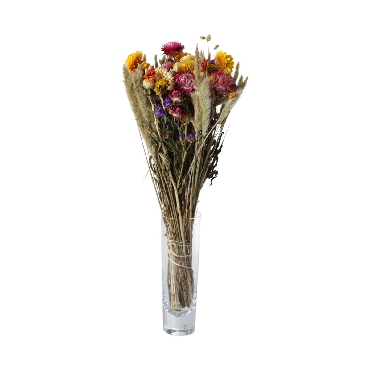 Herbst-Strauß Trockenblumen autumn bright