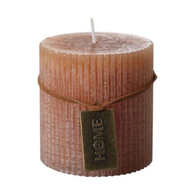 Duftkerze Zimt taupe frosted