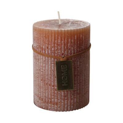 Duftkerze Zimt taupe frosted