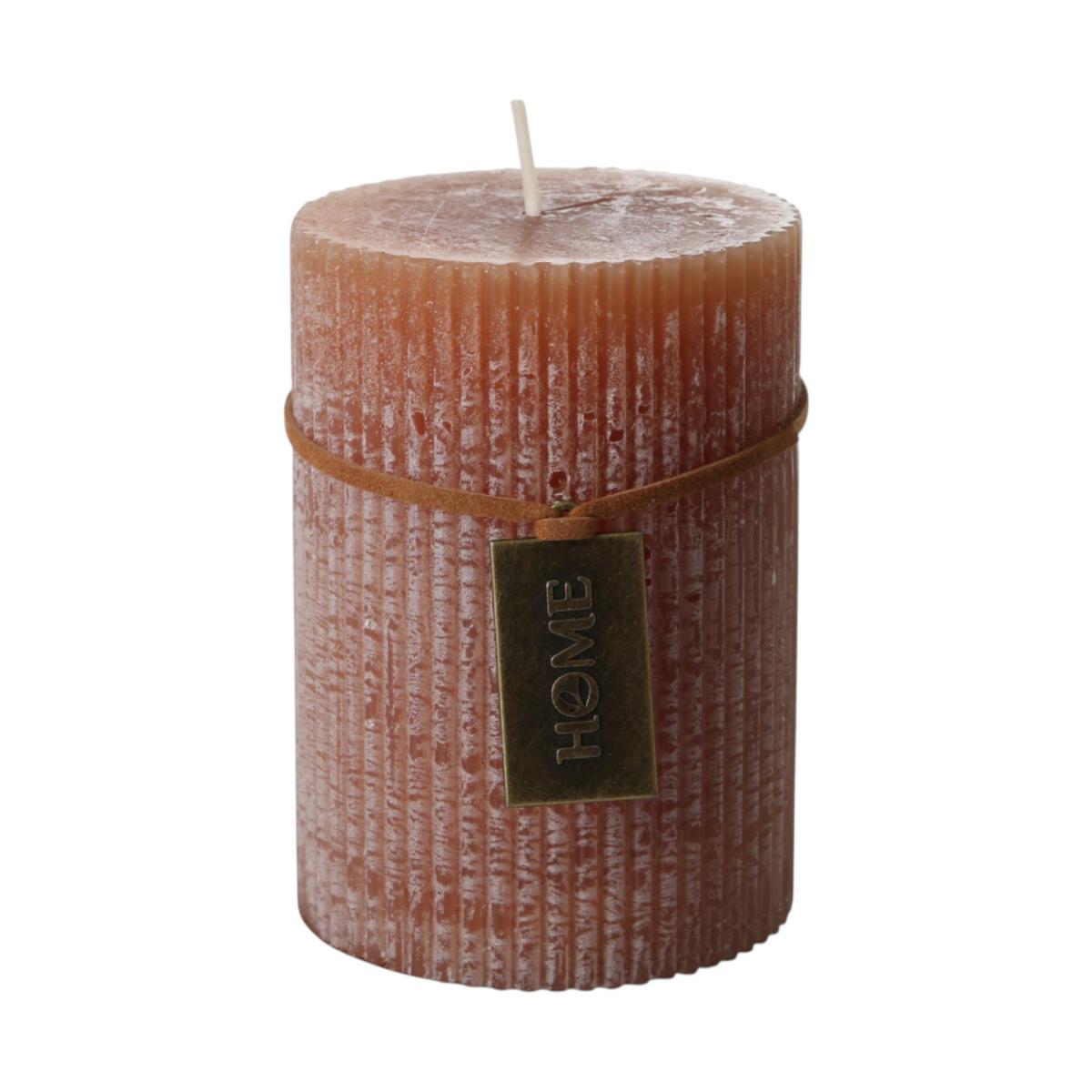 Duftkerze Zimt taupe frosted