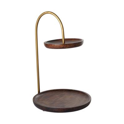 Metall-Etagere 2-fach