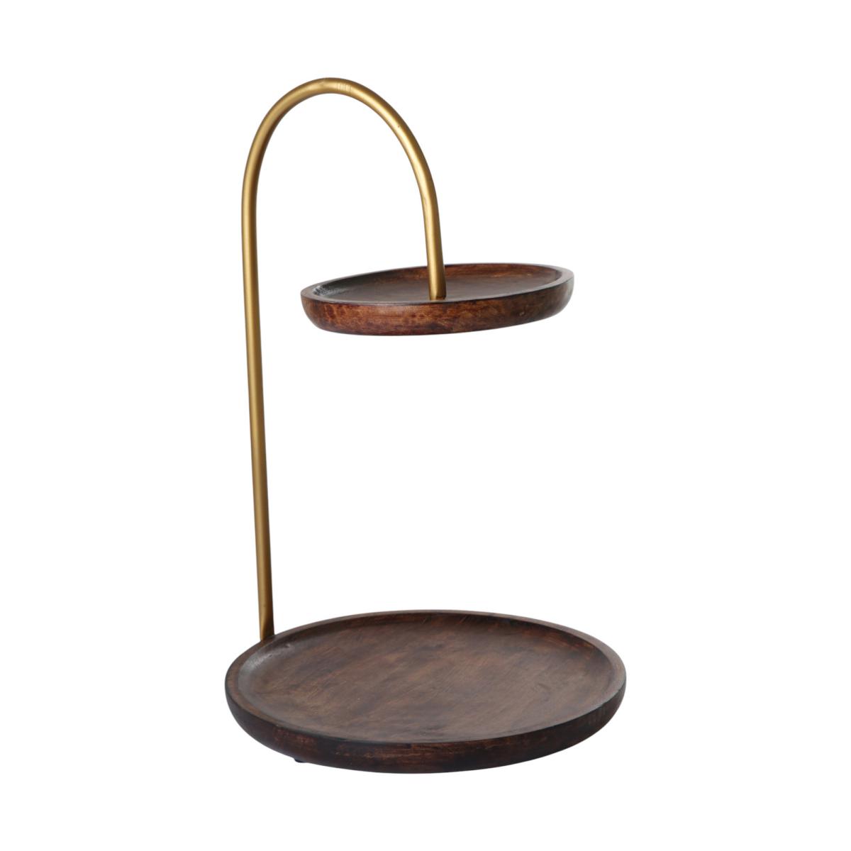 Metall-Etagere 2-fach