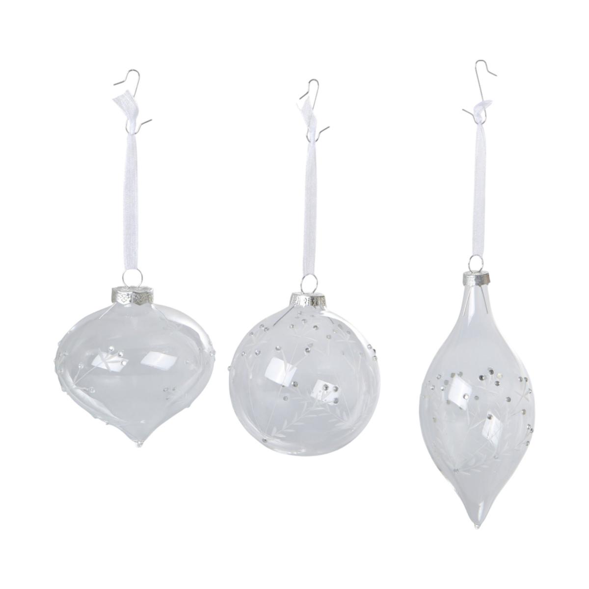 Glasschmuck Ornament Transparent