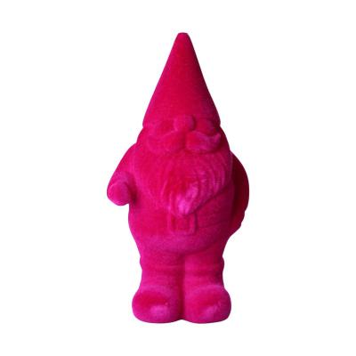 Weihnachtsmann beflockt pink