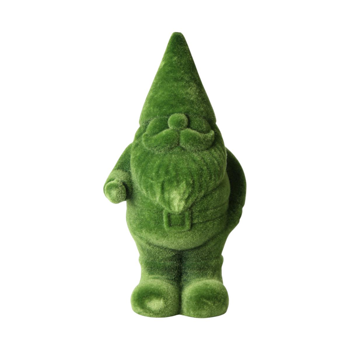 Weihnachtsmann beflockt grün