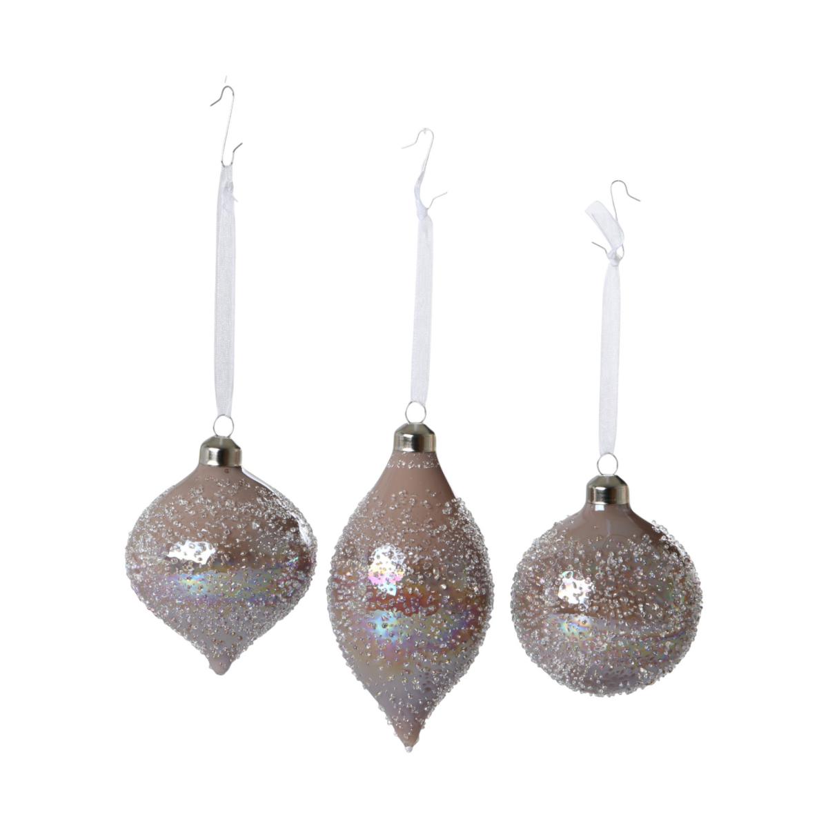 Ornamenthänger creme